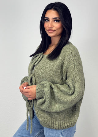 Shoppe nach Kategorie: Cardigan mit Schleifen Details