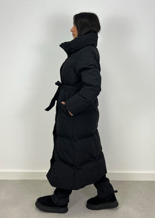 Shoppe nach Kategorie: Lange Winterjacke mit Gürtel