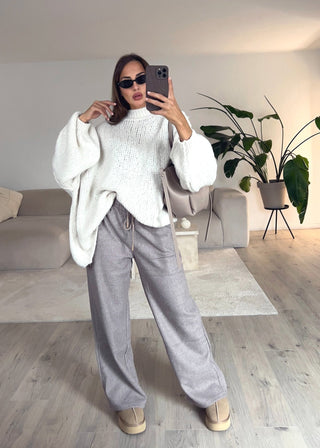 Shoppe nach Kategorie: Straight Sweat Pants Taupe