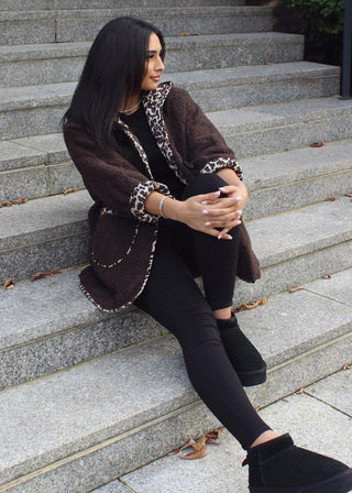 Shoppe nach Kategorie: Teddyjacke mit Leo-Details