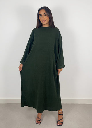 Shoppe nach Kategorie: Geripptes Kleid