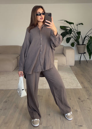 Shoppe nach Kategorie: Oversize Musseline Set