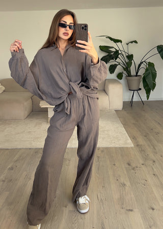 Shoppe nach Kategorie: Oversize Musseline Set