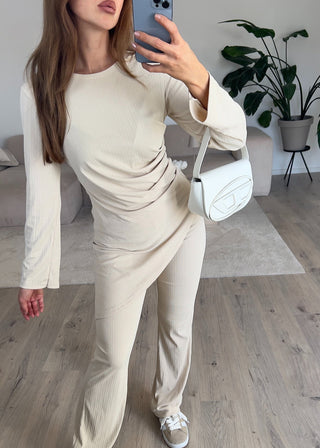 Shoppe nach Kategorie: Casual Chic Set Beige