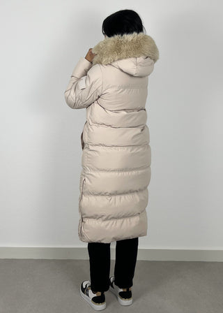 Shoppe nach Kategorie: Parka mit Kunstfell Beige