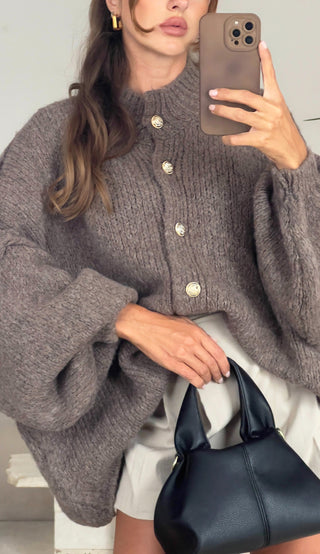 Shoppe nach Kategorie: Oversize Strickjacke